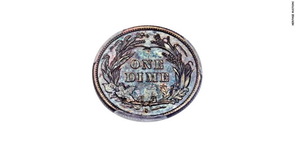 一枚PCGS評級1894年硬幣&nbsp;拍出了200萬美元天價